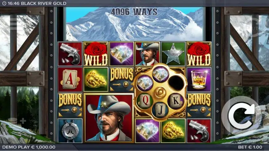 Black River Gold slot screenshot 1