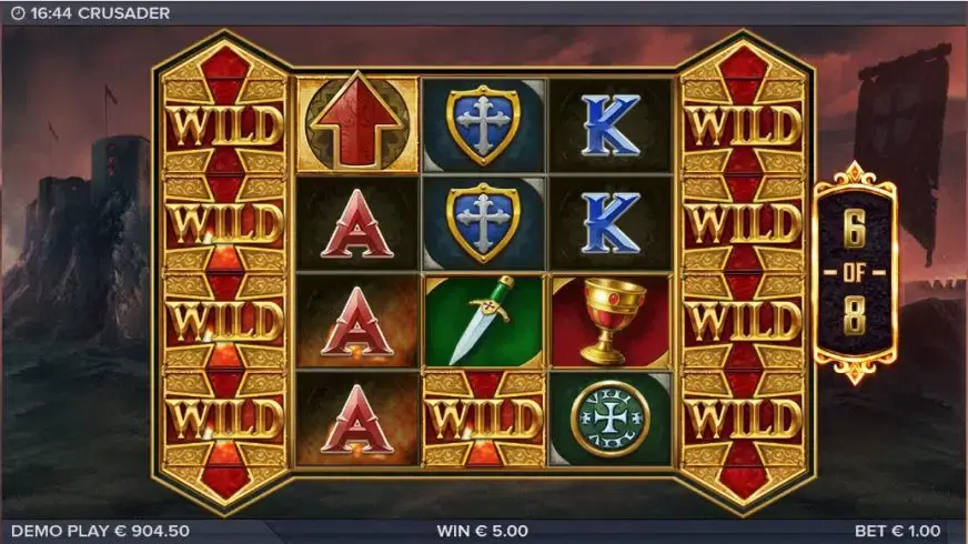 Crusader slot screenshot 5