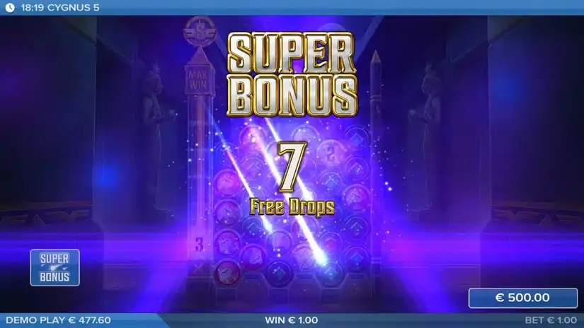 Cygnus 5 slot screenshot 4