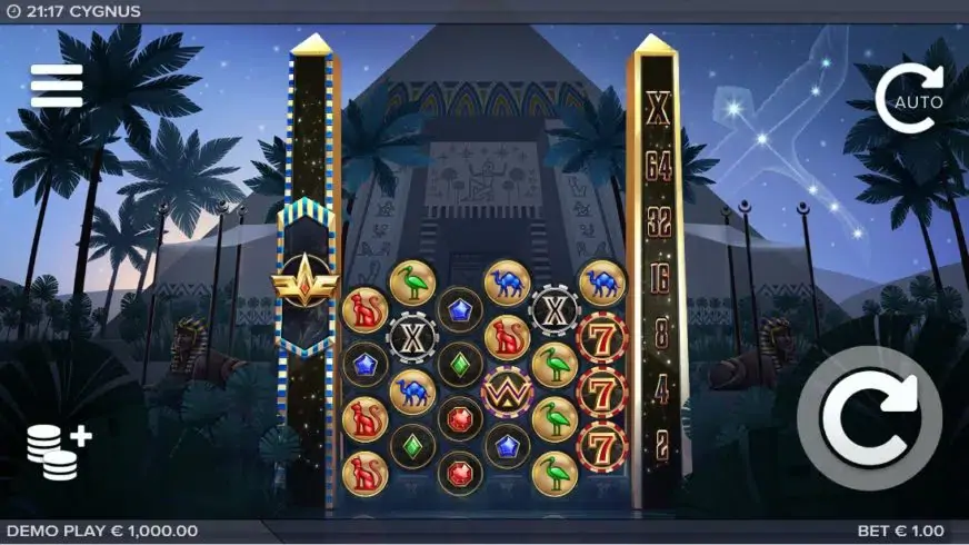 Cygnus slot screenshot 1