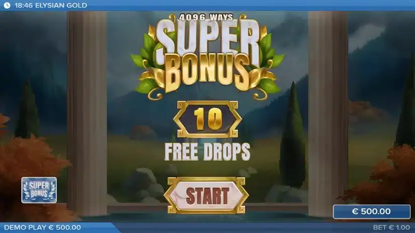 Elysian Gold slot screenshot 3