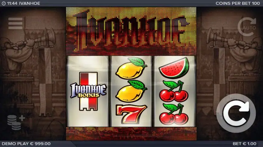 Ivanhoe slot screenshot 