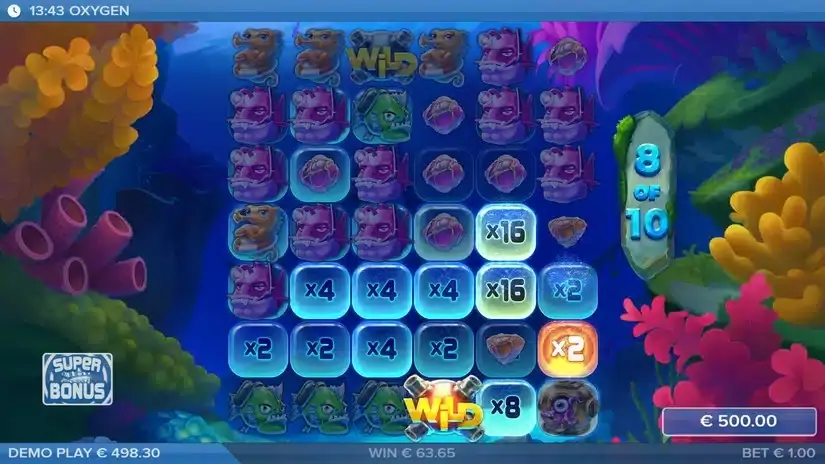 Oxygen slot screenshot