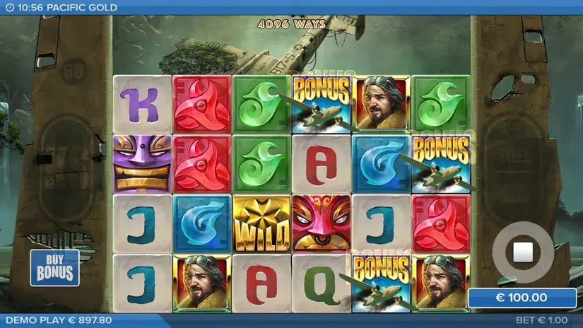 Pacific Gold slot screenshot 4