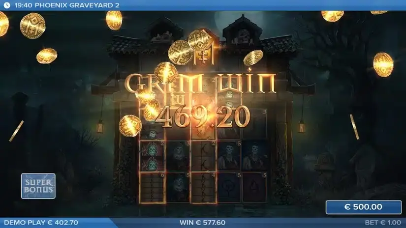 Phoenix Graveyard 2 slot screenshot 