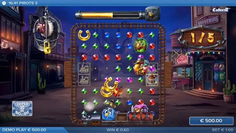 Pirots 3 slot screenshot 3