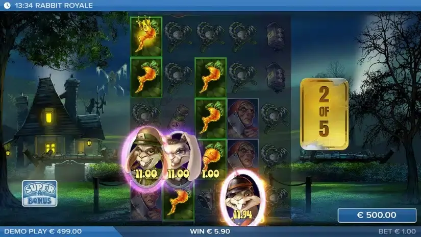 Rabbit Royale slot screenshot 5