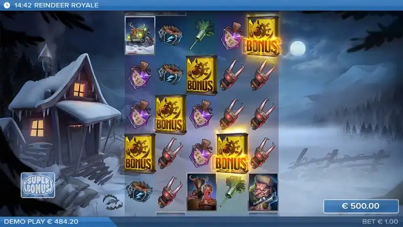 Reindeer Royale slot screenshot 3