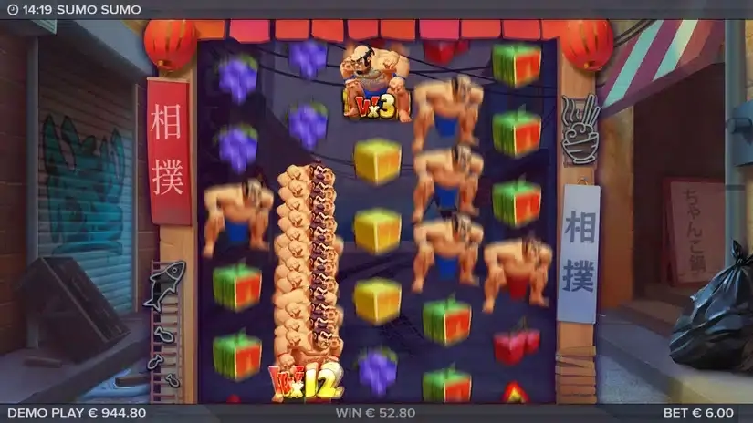 Sumo Sumo slot screenshot 4