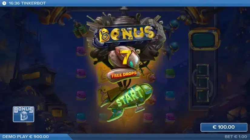 Tinkerbot slot screenshot 3