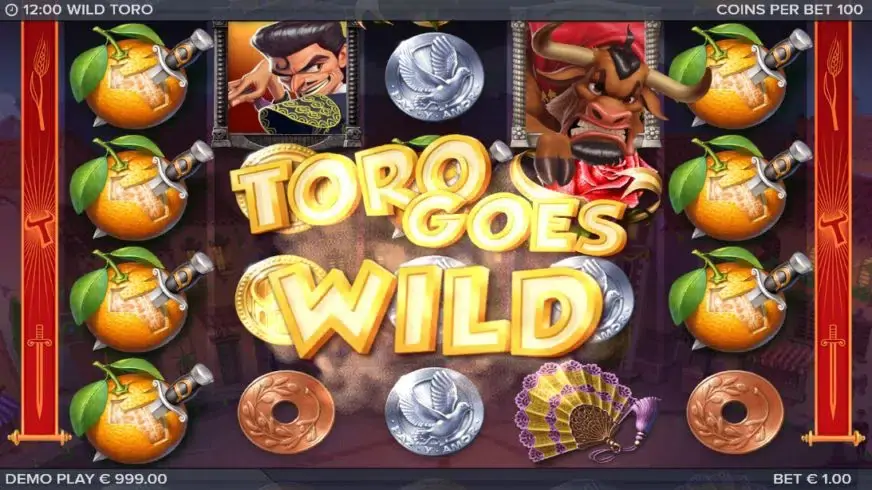 Wild Toro slot screenshot 3