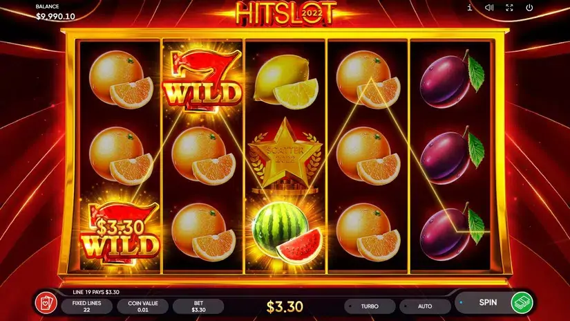 2022 Hit Slot slot screenshot 2