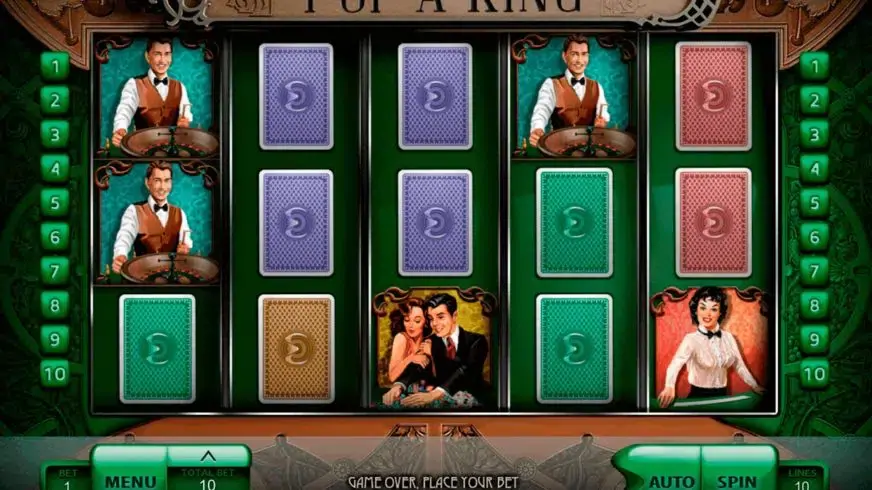4 Of A King slot screenshot 1