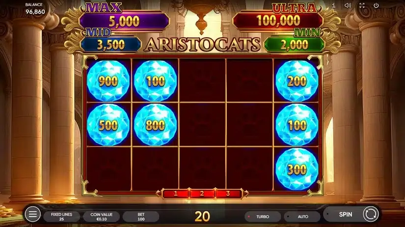 Aristocats slot screenshot 4