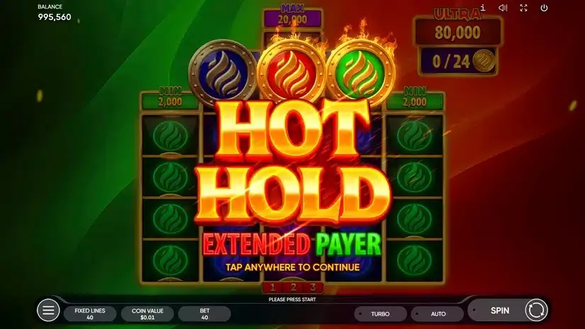 Burning Coin 40 slot screenshot 4