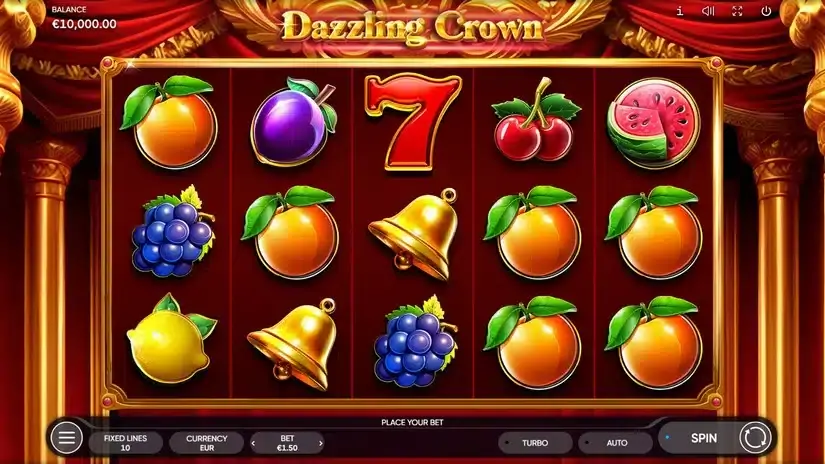 Dazzling Crown slot screenshot 1