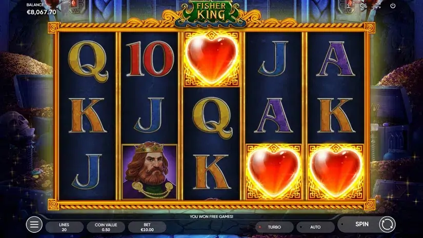 Fisher King slot screenshot 4