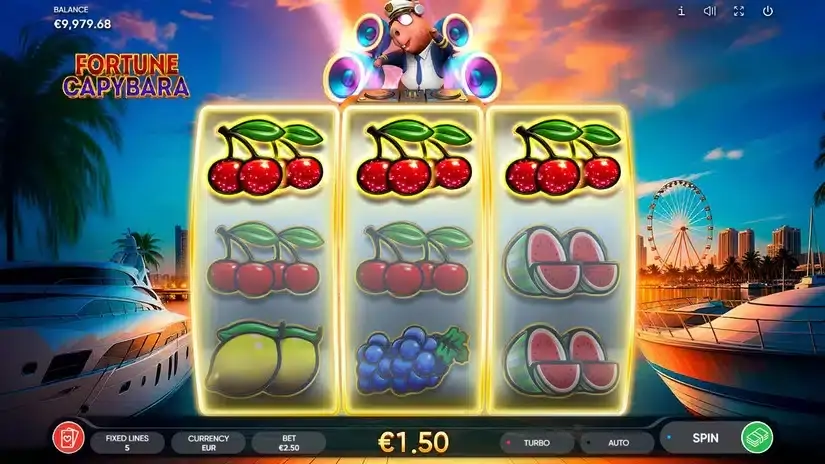 Fortune Capybara slot screenshot 2