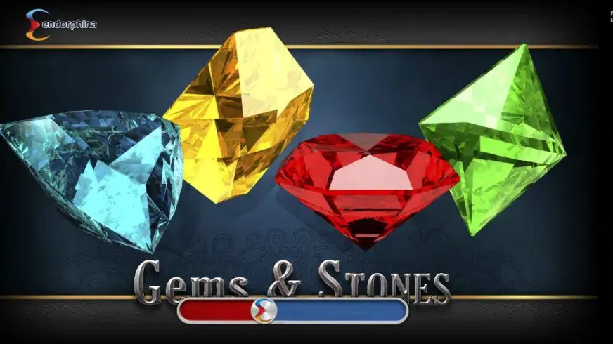 Gems & Stones slot screenshot 