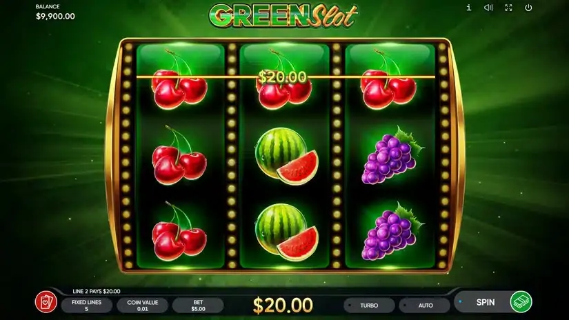 Green Slot slot screenshot 2