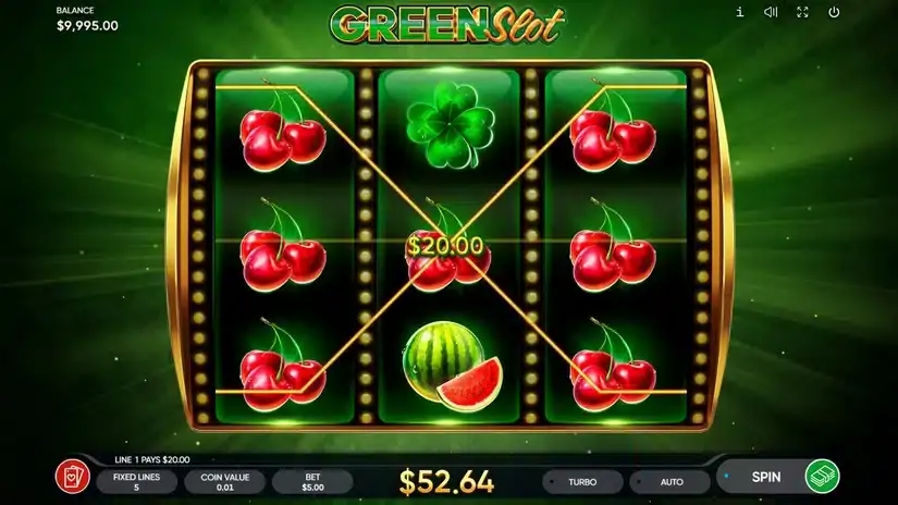 Green Slot slot screenshot 4