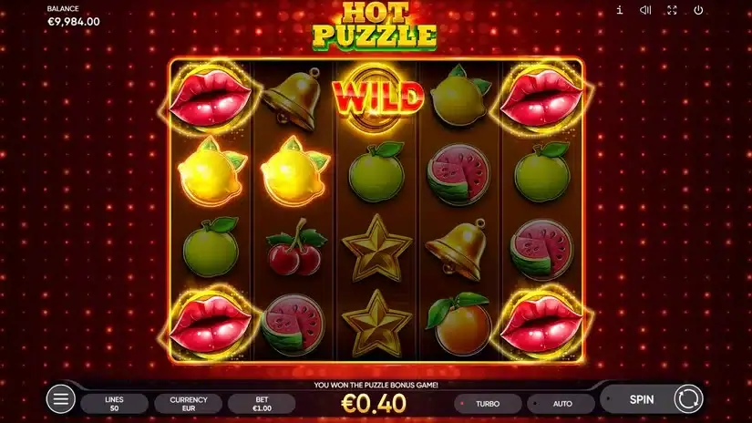 Hot Puzzle slot screenshot 5