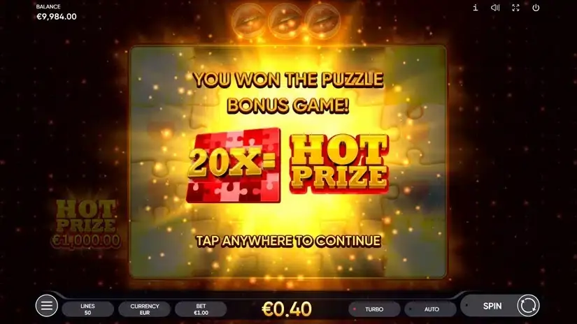 Hot Puzzle slot screenshot 6