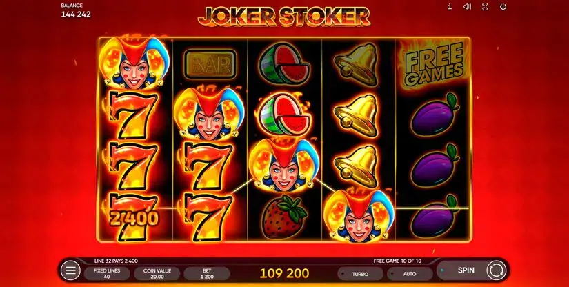 Joker Stoker slot screenshot 5