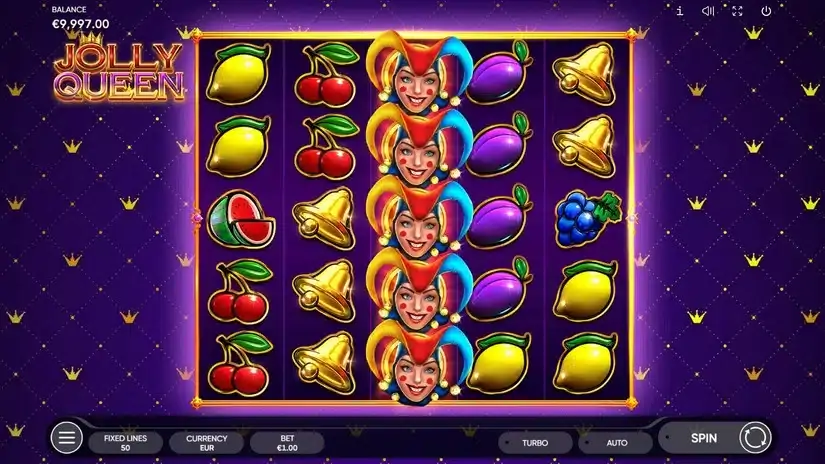 Jolly Queen slot screenshot 2