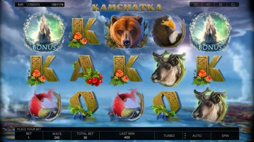 Kamchatka slot screenshot 5