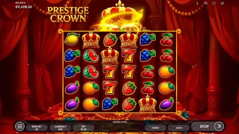 Prestige Crown slot screenshot 2