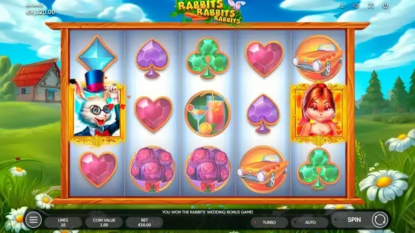 Rabbits, Rabbits, Rabbits! slot screenshot 3