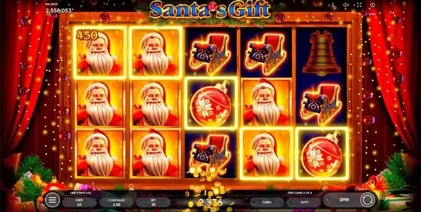 Santa’s Gift slot screenshot 5