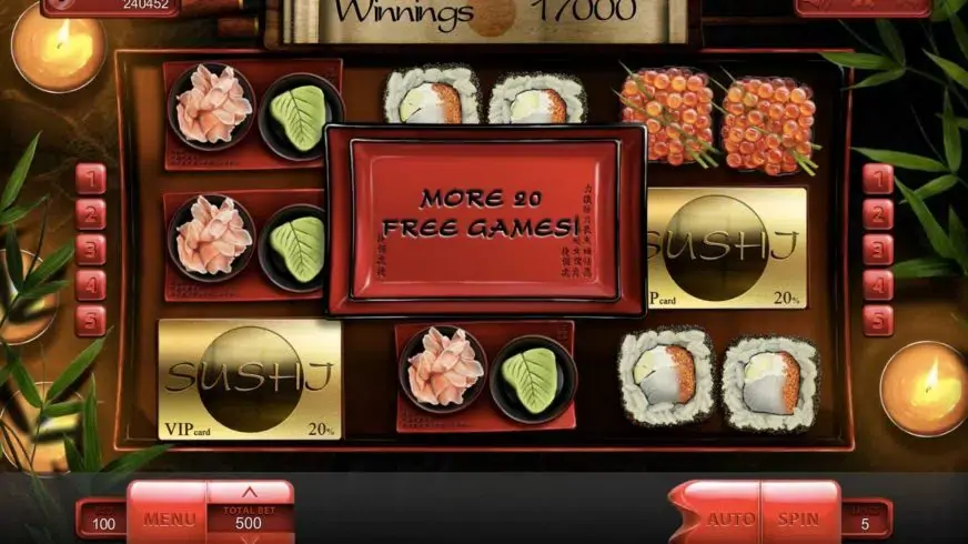 Sushi slot screenshot 3