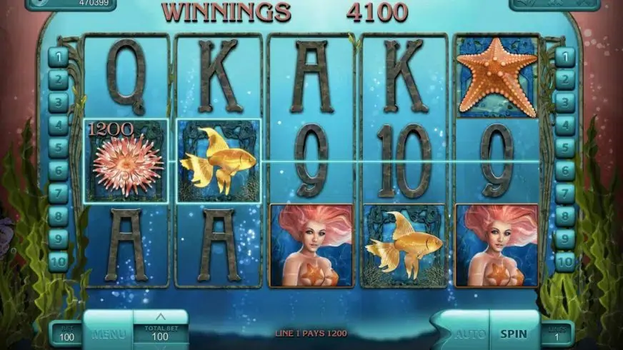 Undine’s Deep slot screenshot 3