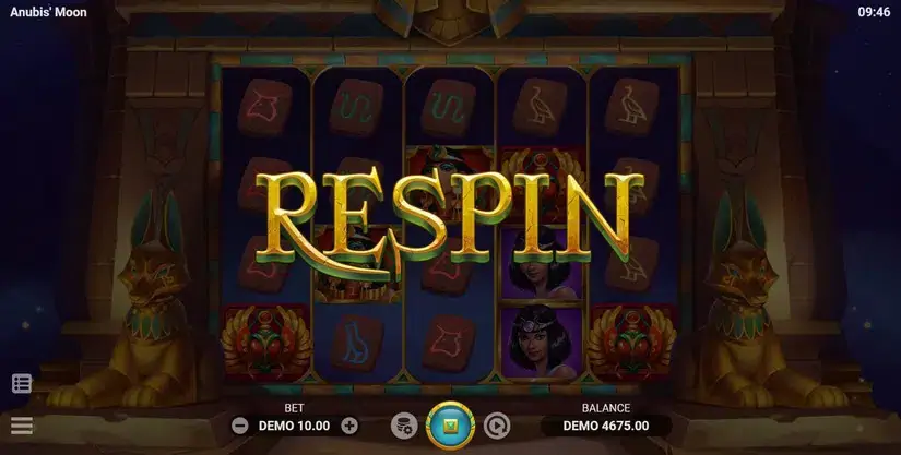 Anubis Moon slot screenshot 2