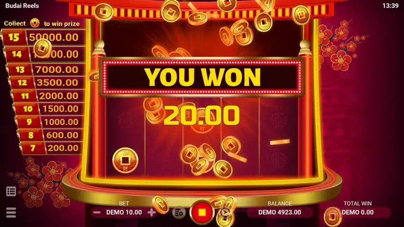 Budai Reels slot screenshot 