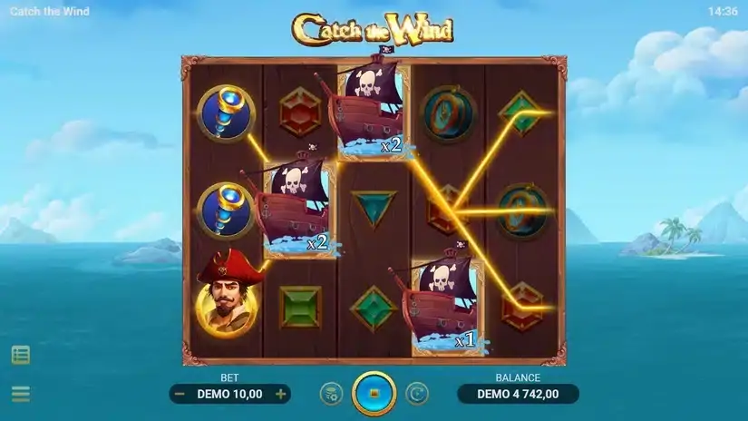 Catch the Wind slot screenshot 3