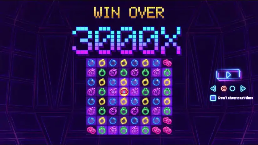 Fruit Disco slot screenshot 1