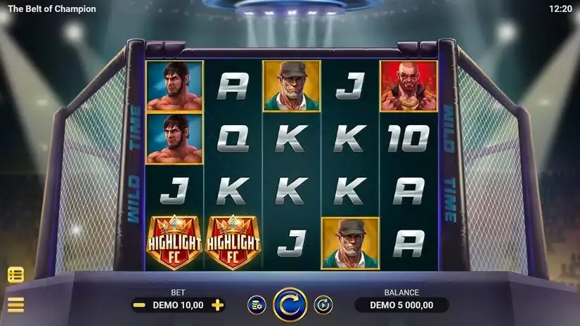 The Belt of Champion slot screenshot 