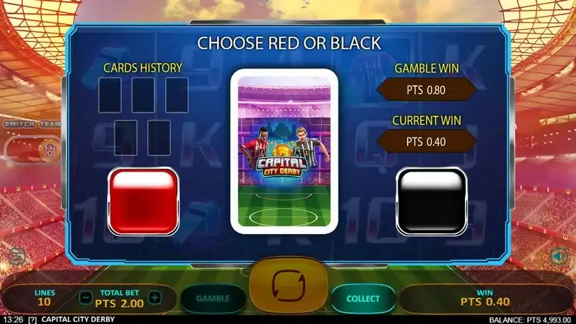 Capital City Derby slot screenshot 
