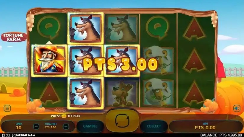 Fortune Farm slot screenshot 3