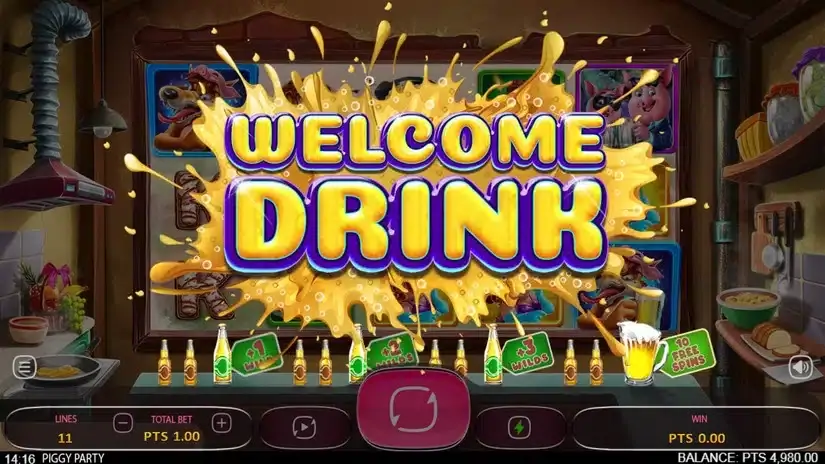 Piggy Party slot screenshot 3