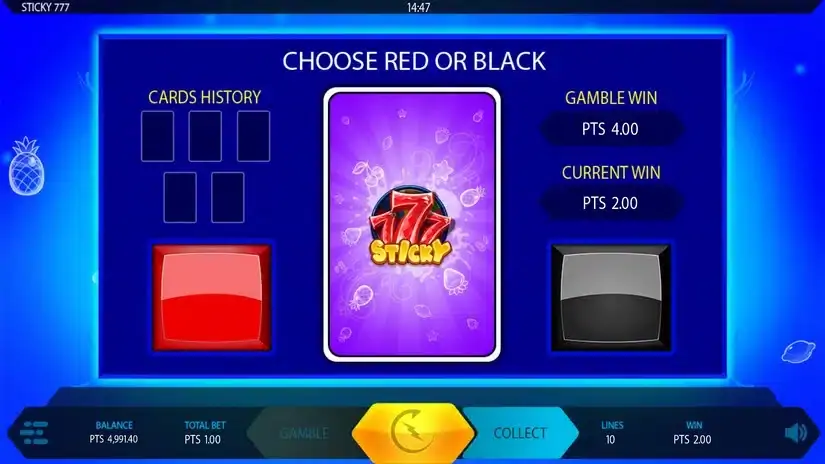 Sticky 777 slot screenshot 4