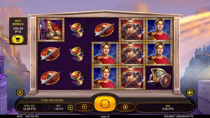 Veni Vidi Vici slot screenshot 1