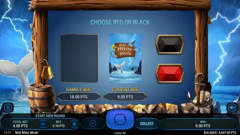 Wild White Whale slot screenshot 3