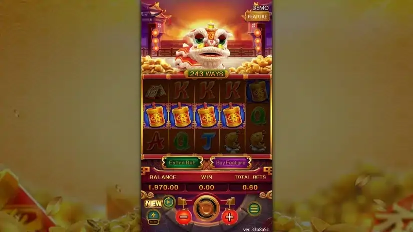 Chinese New Year 2 slot screenshot 2