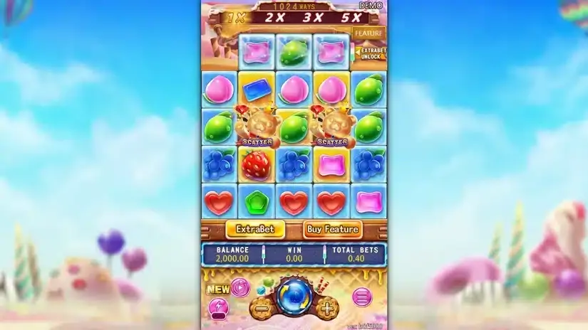 Sugar Bang Bang slot screenshot 