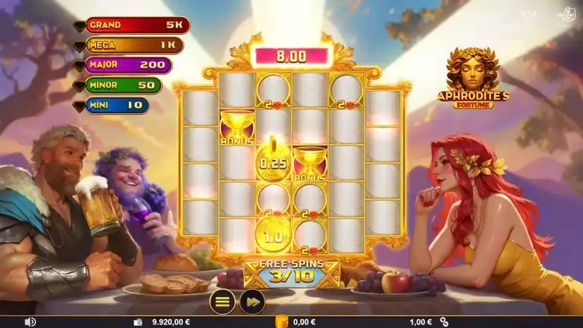 Aphrodite’s Fortune slot screenshot 5
