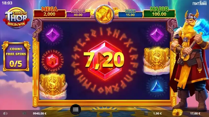 Coins of Thor slot screenshot 5